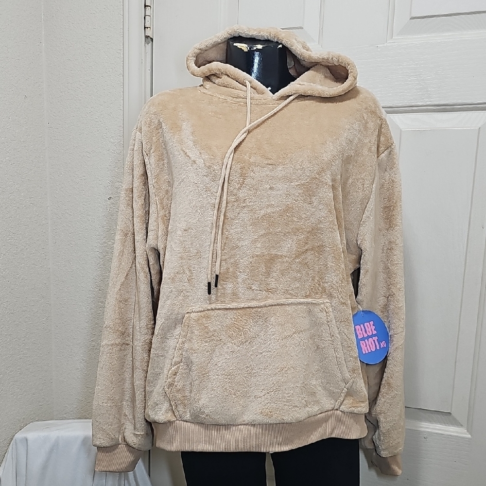 BLUE RIOT Women's Tan Hoodie
